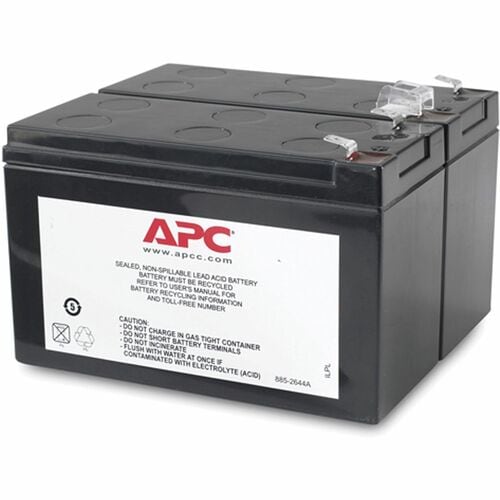 APC by Schneider Electric Battery Unit - Lead Acid - Spill-proof/Maintenance-free - Hot Swappable - 3 Year Minimum Battery