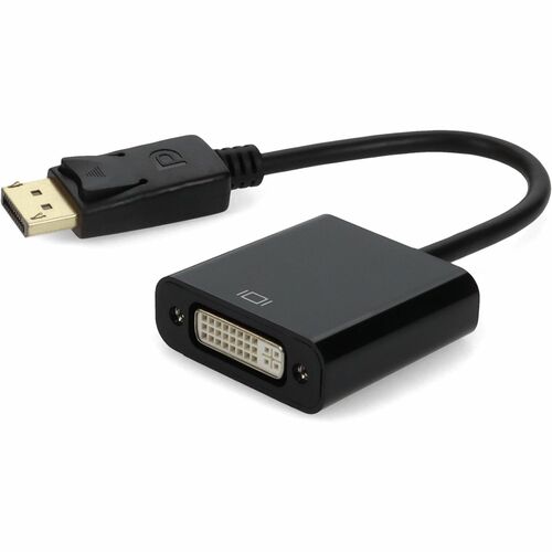 AddOn DisplayPort to DVI Dual Link Active Video Converter - Male to Female Dongle - 8" DisplayPort/DVI Video Cable for Vid