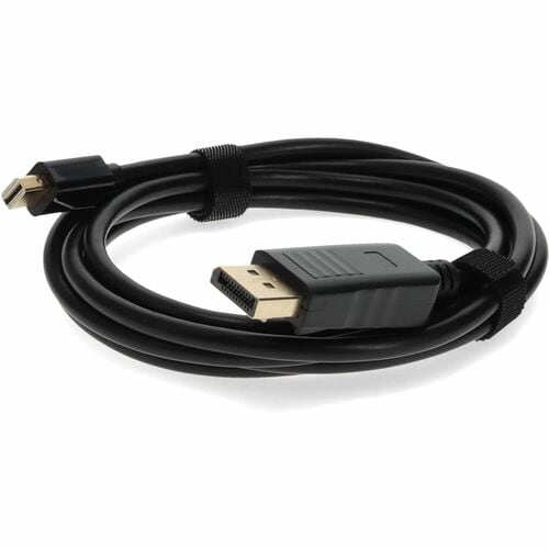 AddOn 5-Pack of 6ft Mini-DisplayPort 1.1 Male to DisplayPort 1.2 Male Black Cables For Resolution Up to 3840x2160 (4K UHD)