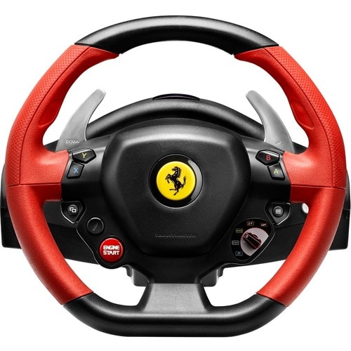 Thrustmaster Ferrari 458 Spider Racing Wheel - Cable - Xbox One, Xbox Series S, Xbox Series X - Black, Red