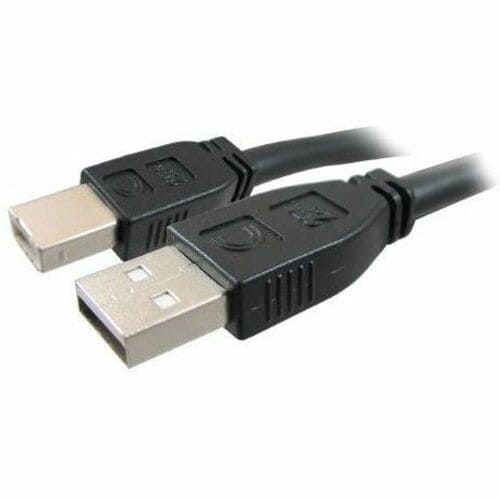 Comprehensive Pro AV/IT Integrator Series™ Active Plenum USB A Male to B Male Cable 35ft - 35 ft USB Data Transfer Cable f