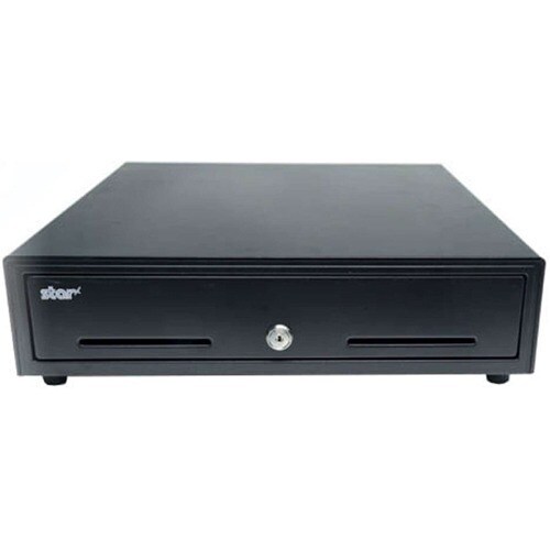 Star Micronics SMD2-1617 Cash Drawer - 5 Bill - 5 Coin - 2 Media Slot - Printer Driven - ABS Plastic - Black - 3.9" Height