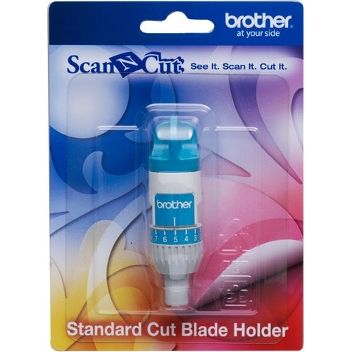 Brother ScanNcut CAHLP1 Cutting System Blade Holder - 6.9 cm Height x 2 cm Width x 2.1 cm Depth - White, Blue, Turquoise