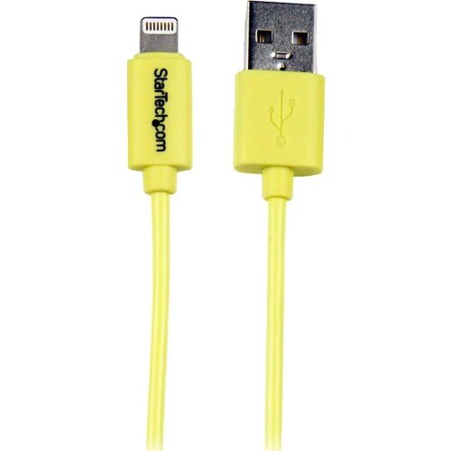 StarTech.com 91cm(3ft.) Yellow Apple 8pin Lightning to USB Cable iPhone iPod iPad-Colored Lightning Charge Sync Cable for 