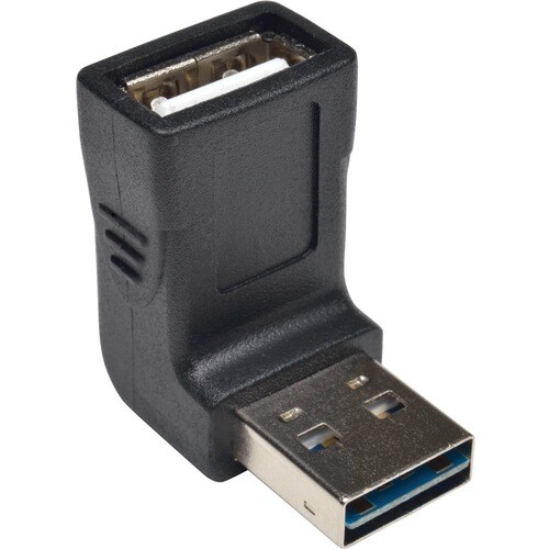 Tripp Lite Universal USB 2.0 Hi-Speed Adapter Reversible to Up Angle M/F - (Reversible A to Up Angle A M/F)