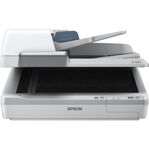 Epson WorkForce DS-70000 Sheetfed Scanner - 600 dpi Optical - 16-bit Color - 70 ppm (Mono) - 70 ppm (Color) - Duplex Scann
