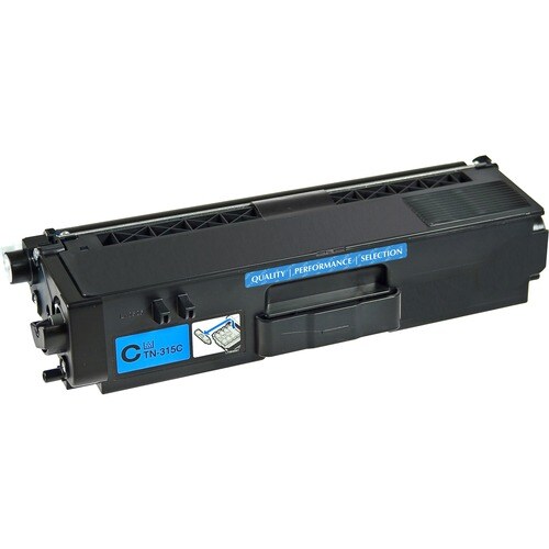 V7 Remanufactured High Yield Cyan Toner Cartridge for Brother TN315 - 3500 page yield - Laser - High Yield - 3500 Pages 35