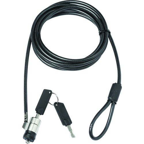 Dicota Laptop Security Lock Pro Key - 2 m - Keyed Lock - Steel