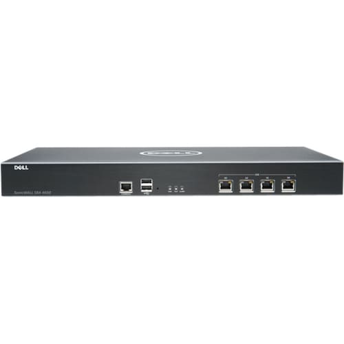 SonicWall SRA 4600 Remote Access Server - TAA Compliant - 4 x Network (RJ-45) - Desktop