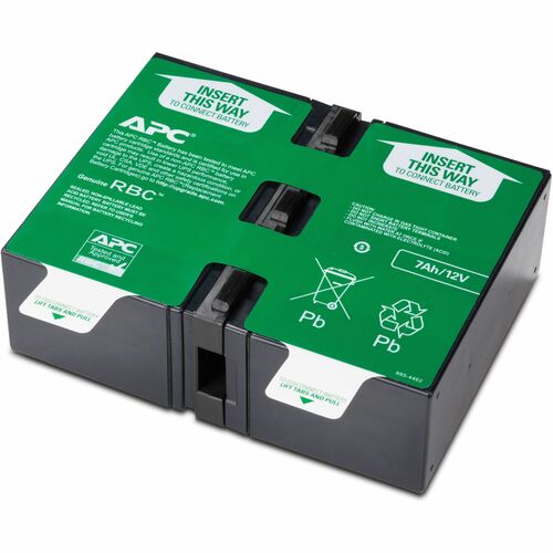 APC by Schneider Electric APCRBC123 Unidade da bateria - Chumbo-ácido - Substituível em funcionamento (Hot-swap) - 3 Ano M