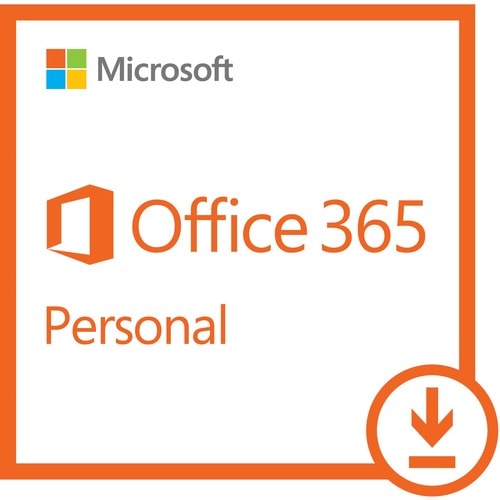 Microsoft Office 365 Personal 32/64-bit - Subscription Licence - 1 Person - 1 Year - Electronic - Handheld, PC, Mac