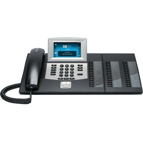 Auerswald COMfortel 2600 IP-Telefon - Schwarz - VoIP - 2 x Netzwerk (RJ-45) - PoE Ports