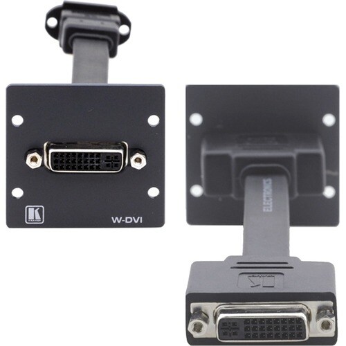 Kramer W-DVI (G) Faceplate Insert - Grey - Wall Mount