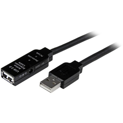 StarTech.com 5m aktives USB 2.0 Verlängerungskabel - St/Bu - Verlängerungskabel - Abschirmung - Nickel Beschichteter Steck
