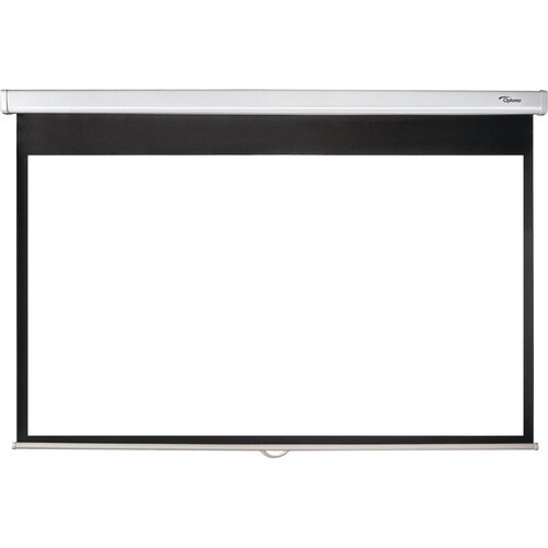 Optoma DS-9092PWC 233,7 cm (92 Zoll) Manuell Projektionsleinwand - Frontprojektion - 16:9 - Mattweiß - 114,5 cm (45,1 Zoll