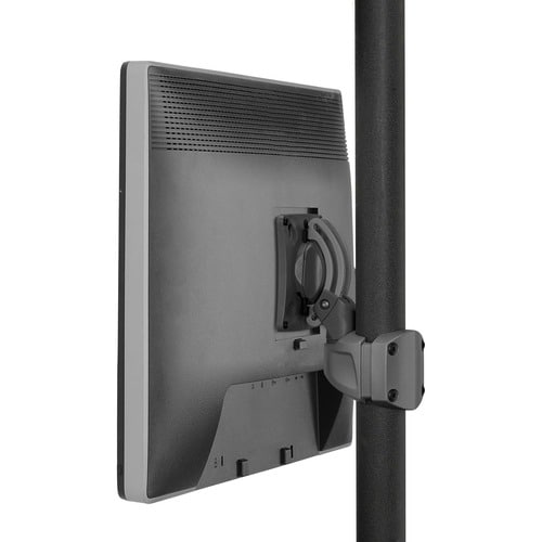Chief Kontour Pole Tilt TV Wall Mount - For Flat Panel Displays - Black - 10" to 30" Screen Support - 40 lb (18143.69 g) L