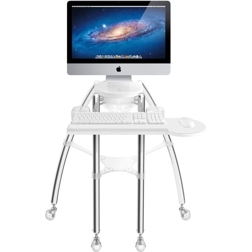 Rain Design iGo Desk for iMac 24-27" - Sitting model - 24" to 27" Screen Support - 30" (762 mm) Height x 29" (736.60 mm) W