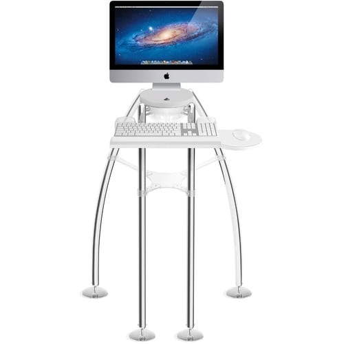 Rain Design iGo Desk for iMac 24-27"- Standing model - 24" to 27" Screen Support - 42" (1066.80 mm) Height x 33" (838.20 m