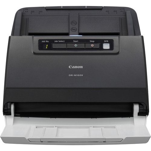 Canon imageFORMULA DR-M160II Sheetfed Scanner - 600 dpi Optical - 24-bit Color - 8-bit Grayscale - 60 ppm (Mono) - 60 ppm 