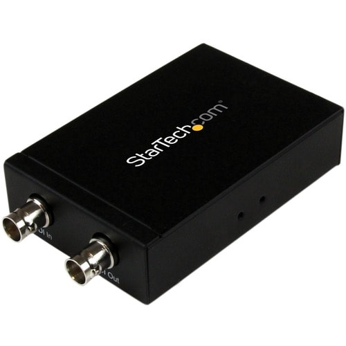 StarTech.com SDI to HDMI Converter - 3G SDI to HDMI Adapter with SDI Loop Through Output - Connect your HDMI Display to an