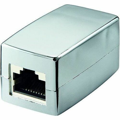 M-CAB Network Adapter - 1 - 1 x RJ-45 Network - Female - 1 x RJ-45 Network - Female - Silver