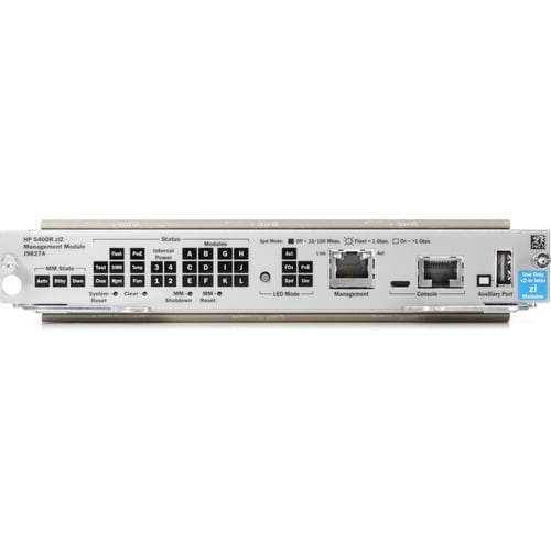 HPE 5400R zl2 Management Module - For Network Management - 1 x Management, 1 x Management, 1 x Management, 1 x USB - 1
