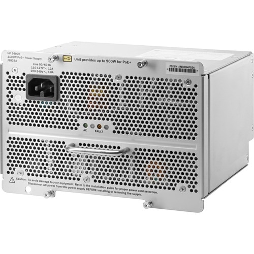 HPE 5400R 1100W PoE+ zl2 Power Supply - 1.10 kW - 120 V AC, 230 V AC