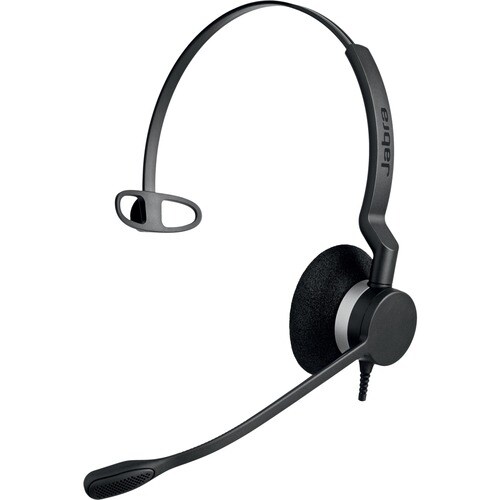 Jabra BIZ 2300 QD Wired Over-the-head Mono Headset - Monaural - Supra-aural - Noise Cancelling Microphone - Quick Disconnect