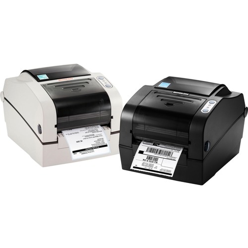 Bixolon SLP-TX420 Desktop Direct Thermal/Thermal Transfer Printer - Monochrome - Label Print - Ethernet - USB - Serial - P