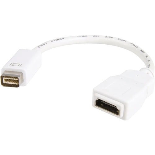 StarTech.com Mini DVI to HDMIÂ® Video Adapter for MacbooksÂ® and iMacsÂ®- M/F - First End: 1 x 32-pin Mini-DVI Digital Vid