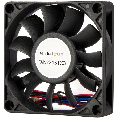 StarTech.com 1 Each Cooling Fan - Server - 70 mm Maximum Fan Diameter - 47.50m³/h Maximum Airflow - 3500 rpm - Ball Bearin