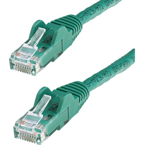 StarTech.com 1m Green Gigabit Snagless RJ45 UTP Cat6 Patch Cable - 1 m Patch Cord - Ethernet Patch Cable - RJ45 Male to Ma