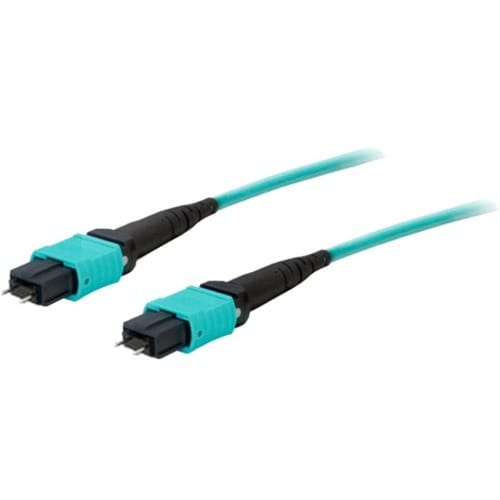 5m mpo m/m om4 aqua fiber upc crossover patch cable