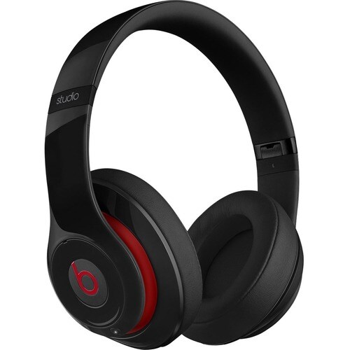 Beats by Dr. Dre Studio Wired Over-the-head Stereo Headset - Black - Binaural - Circumaural - 136.1 cm Cable - Mini-phone 