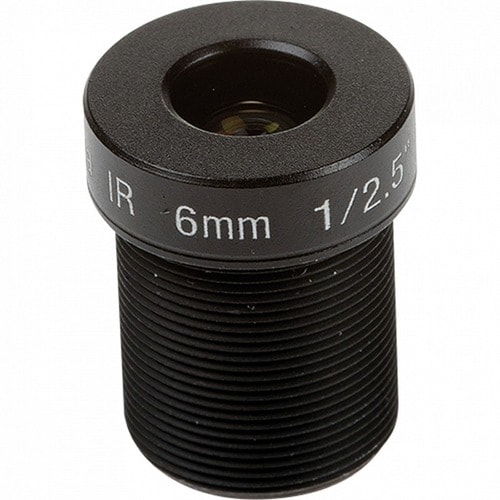 AXIS - 6 mmf/1.6 - Fixed Lens for M12-mount - Designed for Surveillance Camera