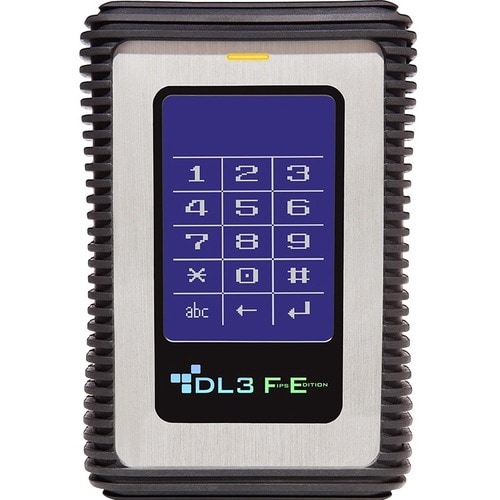 DataLocker DL3 FE (FIPS Edition) 500 GB Encrypted External Hard Drive - FIPS Validated External USB 3.0 HDD with AES/CBC+X