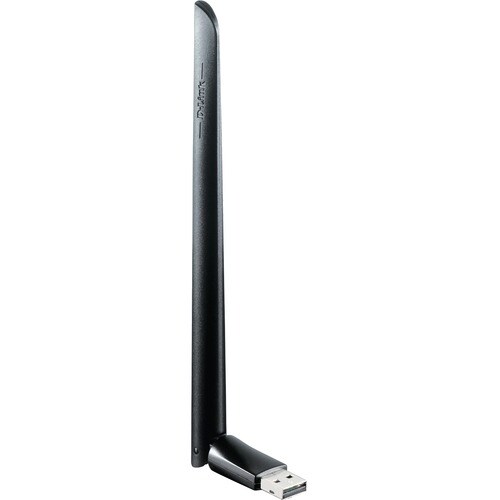 D-Link DWA-172 IEEE 802.11ac Wi-Fi Adapter for Desktop Computer/Notebook - USB 2.0 - 433 Mbit/s - 2.40 GHz ISM - 5 GHz UNI