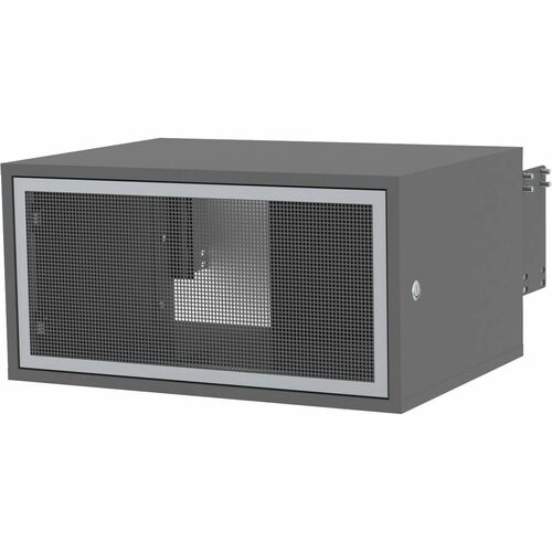SMS Accessory Box - 20 kg Load Capacity - 577 mm Width x 420 mm Depth x 292 mm Height - Anthracite Gray - Perforated, Lock
