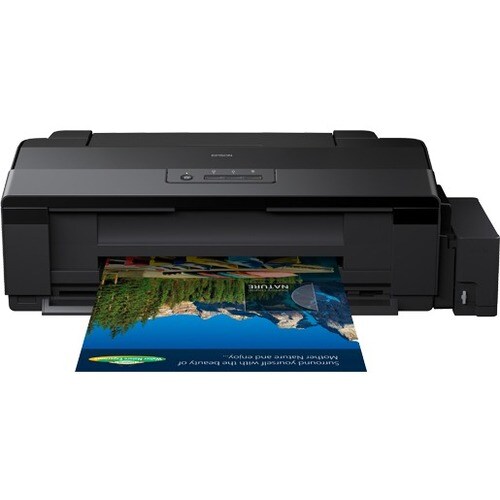 Epson L L1800 Desktop Inkjet Printer - Color - 15 ppm Mono / 15 ppm Color - 5760 x 1440 dpi Print - Manual Duplex Print - 