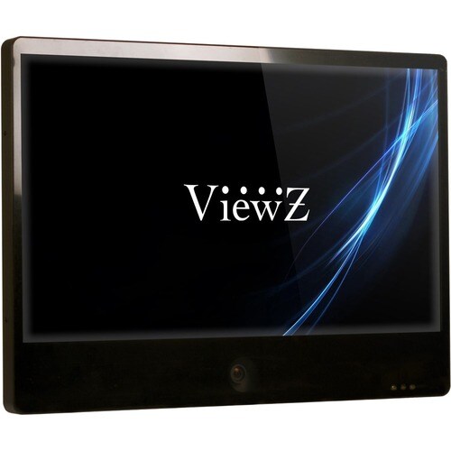 ViewZ VZ-PVM-I2B3 23" Webcam Full HD LED LCD Monitor - 16:9 - Black - 23" Class - 1920 x 1080 - 16.7 Million Colors - 250 