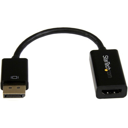 StarTech.com DisplayPort to HDMI 4K Audio / Video Converter â€" DisplayPort 1.2 to HDMI Active Adapter for DP-enabled Comp