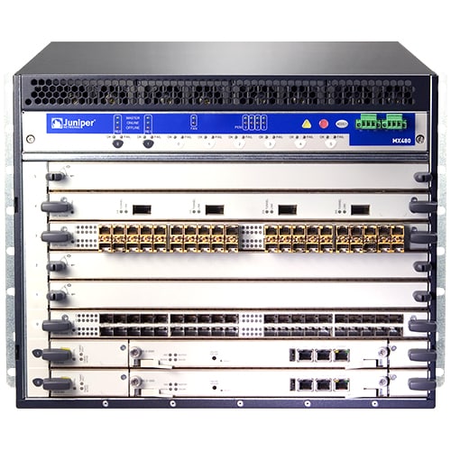 Juniper MX480 Router Chassis - 8 - Rack-mountable