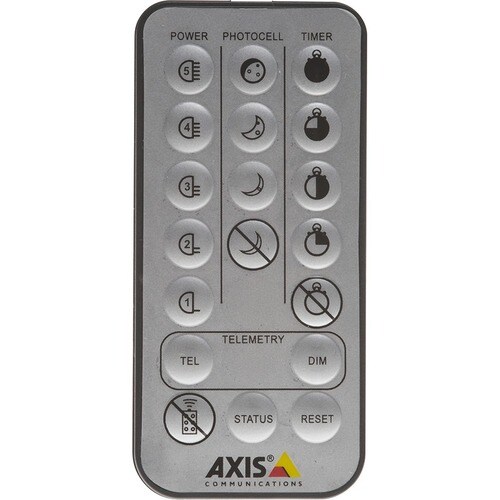 AXIS Wireless Device Remote Control - TAA Compliant - For Infrared Illuminator - Infrared - BatteryGrey