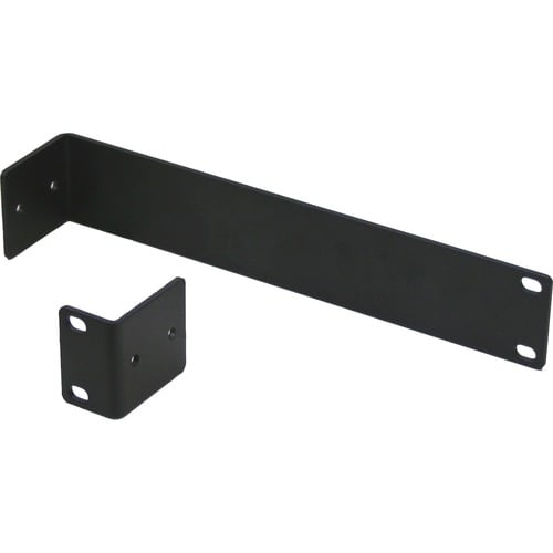 Vaddio Single 1/2 Rack Mounting Kit - Black - For A/V Equipment - Rack-mountable