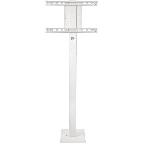 SunBriteTV Mounting Pole for Flat Panel Display, Digital Signage Display - White - 32" to 65" Screen Support BRAND SOURCE 