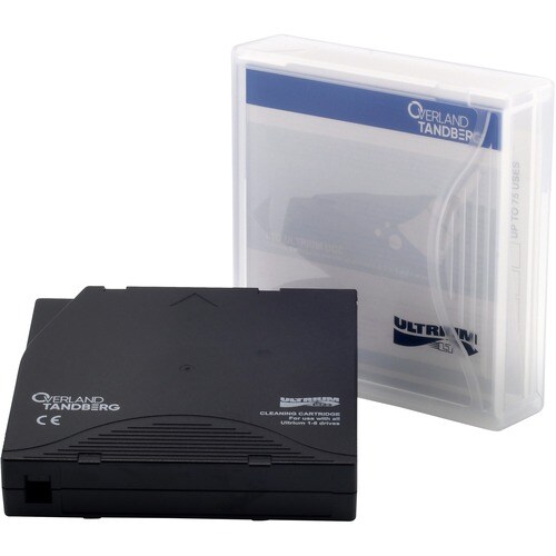 Overland-Tandberg LTO cleaning cartridge - LTO Universal Cleaning Cartridge, un-labeled with case (1pc, minimum order qty 
