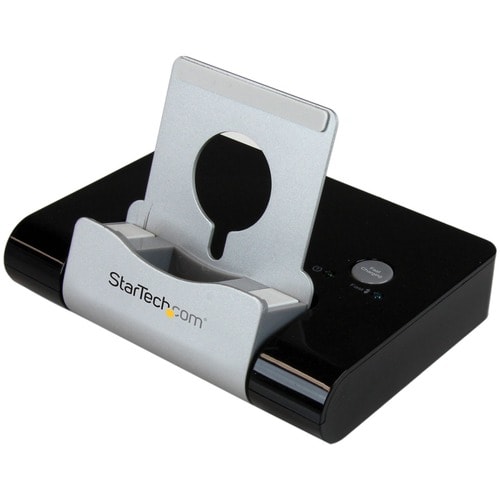 StarTech.com 3 Port USB 3.0 Hub for Laptops & Windows-based Tablets + Fast-Charge Port & Device Stand - Black - 4 Total US