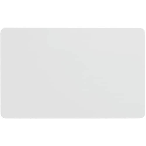 Zebra Premier ID Card - Printable - 2.12" x 3.38" Length - White - Polyvinyl Chloride (PVC) - 500 Pack