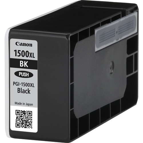 Canon PGI-1500XL BK Original High Yield Inkjet Ink Cartridge - Black - 1 / Pack - 1200 Pages
