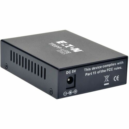 Eaton Tripp Lite Series 10/100 SC Singlemode Fiber to Ethernet Media Converter, 15km, 1310nm - 1 x Network (RJ-45) - 10/10